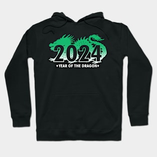 New Year 2024 Year Of The Dragon Cool New Year Hoodie